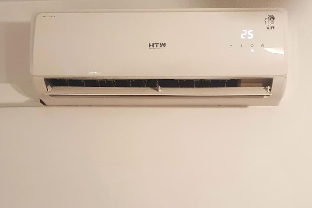 2F, Aire Acondic, 80M2, 2 Dormitorios, 4 Huespedes, Wifi Gratis La Linea de la Concepcion Luaran gambar
